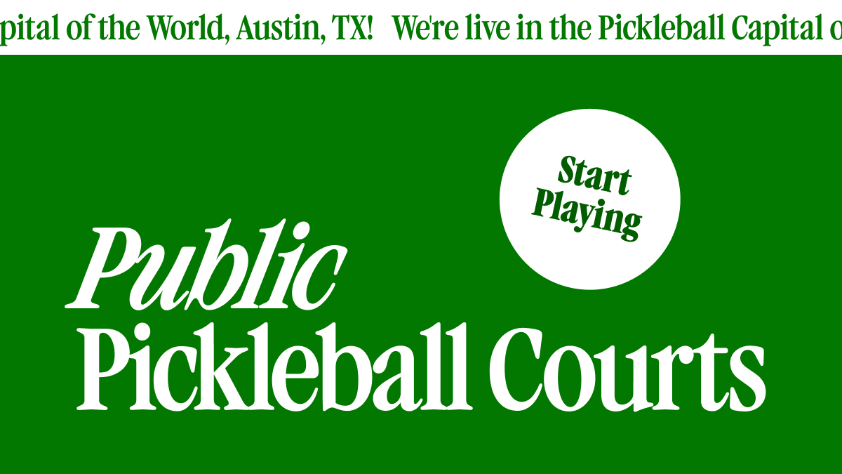 Public Pickleball Courts